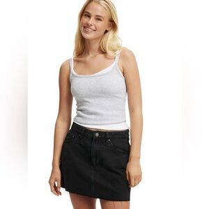 Cotton On Denim Mini Skirt Size 32
